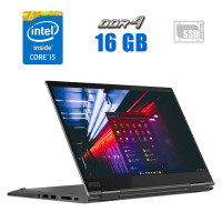 Ноутбук-трансформер Lenovo ThinkPad X1 Yoga (4th gen) / 14" (1920x1080) IPS Touch / Intel Core i5-8250U (4 (8) ядра по 1.6 - 3.4 GHz) / 16 GB DDR4 / 480 GB SSD / Intel UHD Graphics 620 / WebCam б/в
