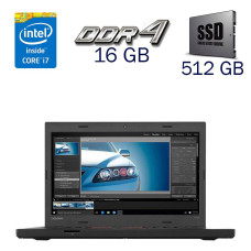 Ігровий ноутбук Lenovo ThinkPad T460p / 14" (1920x1080) TN / Intel Core i7-6820HQ (4 (8) ядра по 2.7 - 3.6 GHz) / 16 GB DDR4 / 512 GB SSD / nVidia GeForce 940MX, 2 GB GDDR5, 64-bit / WebCam б/в