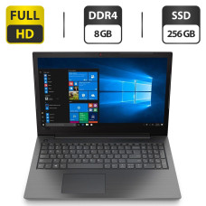 Ультрабук Lenovo IdeaPad V130-15IKB / 15.6'' (1920x1080) TN / Intel Core i3-7020U (2 (4) ядра по 2.3 GHz) / 8 GB DDR4 / 256 GB SSD / Intel HD Graphics 620 / WebCam / HDMI / Windows 10 Pro б/в