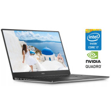 Мобільна робоча станція Dell Precision 5520 / 15.6" (1920x1080) IPS / Intel Core i7-6820HQ (4 (8) ядра по 2.7 - 3.6 GHz) / 16 GB DDR4 / 512 GB SSD / nVidia Quadro M1200, 4 GB GDDR5, 128-bit / WebCam б/в