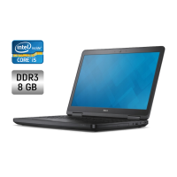 Ноутбук Dell Latitude E5540 / 15.6" (1920x1080) TN / Intel Core i5-4300U (2 (4) ядра по 1.9 - 2.9 GHz) / 8 GB DDR3 / 256 GB SSD / Intel HD Graphics 4400 / WebCam / DVD-RW б/в