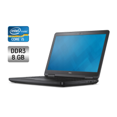 Ноутбук Dell Latitude E5540 / 15.6" (1920x1080) TN / Intel Core i5-4300U (2 (4) ядра по 1.9 - 2.9 GHz) / 8 GB DDR3 / 256 GB SSD / Intel HD Graphics 4400 / WebCam / DVD-RW б/в