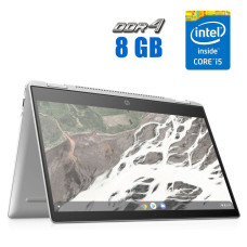 Ультрабук HP Chromebook x360 14 G1 / 14" (1920x1080) IPS Touch / Intel Core i5-8365U (4 (8) ядра по 1.6-4.1 GHz) / 8 GB DDR4 / 64 GB eMMC / UHD Graphics 620 / WebCam / ChromeOS б/в