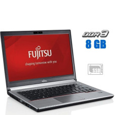 Ноутбук Fujitsu LifeBook E734 / 13.3" (1366x768) TN / Intel Core i3-4100M (2 (4) ядра по 2.5 GHz) / 8 GB DDR3 / 240 GB SSD / Intel HD Graphics 4600 / WebCam / Windows 10 б/в