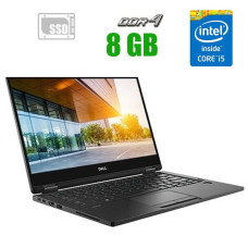 Ноутбук Dell Latitude 7390 / 13.3" IPS Touch / Core i5-7300U (2(4) ядра по 2.6-3.5 GHz) / 8GB DDR4 / 128GB SSD / HD Graphics 620 / WebCam б/в
