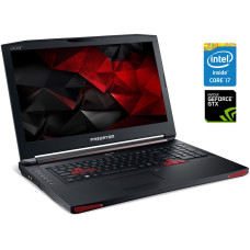 Ігровий ноутбук Acer Predator 17 G5-793 / 17.3" (1920x1080) IPS / Intel Core i7-7700HQ (4 (8) ядра по 2.8 - 3.8 GHz) / 16 GB DDR4 / 240 GB SSD + 1000 HDD / nVidia GeForce GTX 1060, 6 GB GDDR5, 192-bit / WebCam / Win 10 Home б/в