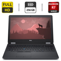 Ноутбук Dell Latitude E5570 / 15.6" TN / Intel Core i7-6600U (2(4) ядра по 2.6-3.4 GHz) / 16GB DDR4 / 256GB SSD / Radeon R7 M360, 2GB GDDR3, 64-bit / HDMI б/в