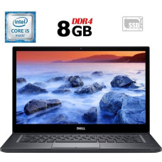 Ноутбук Dell Latitude 7480 / 14" TN / Core i5-7300U (2(4) ядра по 2.6-3.5 GHz) / 8GB DDR4 / 256GB SSD / HD Graphics 620 / WebCam б/в