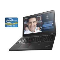 Ноутбук Lenovo ThinkPad T560 / 15.6" (1920x1080) IPS / Intel Core i5-6200U (2 (4) ядра по 2.3 - 2.8 GHz) / 16 GB DDR3 / 240 GB SSD / Intel HD Graphics 520 / WebCam б/в