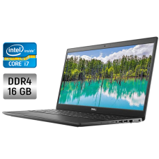 Ноутбук Dell Latitude 3510 / 15.6" (1920x1080) IPS / Intel Core i7-10510U (4 (8) ядра по 1.8 - 4.9 GHz) / 16 GB DDR4 / 512 GB SSD / Intel UHD Graphics / WebCam / Windows 10 б/в