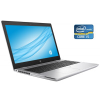 Ноутбук Б-клас HP ProBook 650 G5 / 15.6" (1920x1080) IPS / Intel Core i5-8365U (4 (8) ядра по 1.6 - 4.1 GHz) / 8 GB DDR4 / 256 GB SSD / Intel UHD Graphics 620 / WebCam / DVD-RW / Win 10 Pro б/в