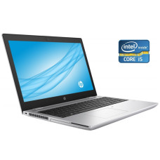 Ноутбук Б-клас HP ProBook 650 G5 / 15.6" (1920x1080) IPS / Intel Core i5-8365U (4 (8) ядра по 1.6 - 4.1 GHz) / 8 GB DDR4 / 256 GB SSD / Intel UHD Graphics 620 / WebCam / DVD-RW / Win 10 Pro б/в