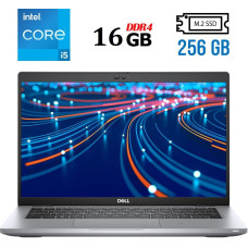 Ультрабук Б-клас Dell Latitude 5420 / 14" (1366x768) TN / Intel Core i5-1135G7 (4 (8) ядра по 2.4 - 4.2 GHz) / 16 GB DDR4 / 256 GB SSD M.2 / Intel Iris Xe Graphics / WebCam / USB 3.2 / HDMI / Windows 10 б/в