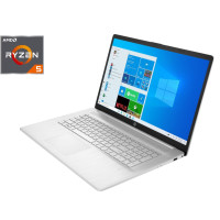 Ноутбук HP Laptop 17 / 17.3" TN / Ryzen 5 5500U (6(12) ядер по 2.1-4 GHz) / 16GB DDR4 / 512GB SSD / Radeon Vega 7 Graphics / WebCam / Win 11 Home + гравірування