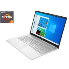 Ноутбук HP Laptop 17 / 17.3" TN / Ryzen 5 5500U (6(12) ядер по 2.1-4 GHz) / 16GB DDR4 / 512GB SSD / Radeon Vega 7 Graphics / WebCam / Win 11 Home + гравірування