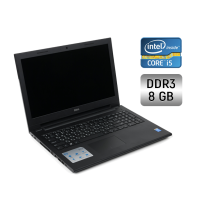 Ноутбук Б-клас Dell Inspiron 15-5547 / 15.6" (1366x768) TN / Intel Core i5-4210U (2 (4) ядра по 1.7 - 2.7 GHz) / 8 GB DDR3 / 256 GB SSD / Intel HD Graphics 4400 / WebCam / Windows 10 б/в
