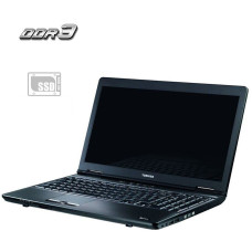 Ноутбук Toshiba Tecra A11 / 15.6" (1366x768) TN / Intel Core i3-330M (2 (4) ядра по 2.13 GHz) / 4 GB DDR3 / 256 GB SSD / Intel HD Graphics / WebCam б/в
