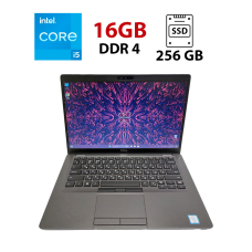 Ультрабук Dell Latitude 5400 / 14" (1366х768) TN / Intel Core i5-8365U (4 (8) ядра по 1.6 - 4.1 GHz) / 16 GB DDR4 / 256 GB SSD M.2 / Intel UHD Graphics 620 / WebCam б/в