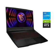 Ігровий ноутбук MSI GF63 Thin 11UC / 15.6" (1920x1080) IPS / Intel Core i5-11400H (6 (12) ядер по 2.7 - 4.5 GHz) / 16 GB DDR4 / 512 GB SSD / nVidia GeForce RTX 3050, 4 GB GDDR6, 128-bit / WebCam б/в