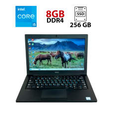 Нетбук Б-клас Dell Latitude 7280 / 12.5" (1366x768) TN / Intel Core i5-6300U (2 (4) ядра по 2.4 - 3.0 GHz) / 8 GB DDR4 / 256 GB SSD / Intel HD Graphics 520 / WebCam / HDMI б/в