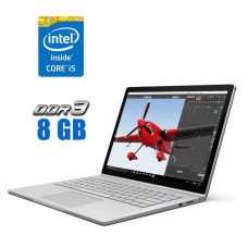Ультрабук Б-клас Microsoft Surface Book / 13.5" (3000x2000) IPS Touch / Intel Core i5-6300U (2 (4) ядра по 2.4 -3 GHz) / 8 GB DDR3 / 256 GB SSD M.2 / Intel HD Graphics 520 / WebCam б/в