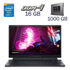 Ігровий ноутбук Б-клас Dell Alienware m15 R6 / 15.6" (1920x1080) IPS / Intel Core i7-11800H (8 (16) ядер 2.3 - 4.6 GHz) / 16 GB DDR4 / 1000 GB SSD M.2 / nVidia 8 GB GDDR6, 256-bit / WebCam б/в