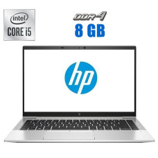 Ультрабук HP EliteBook 840 G7 / 14" (1920x1080) IPS / Intel Core i5-10210U (4 (8) ядра по 1.6 - 4.2 GHz) / 8 GB DDR4 / 480 GB SSD / Intel UHD Graphics / WebCam б/в