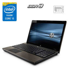 Ноутбук HP ProBook / 15.6" TN / Core i5-520M (2(4) ядра по 2.4-2.93GHz) / 4GB DDR3 / 120GB SSD / HD Graphics / DVD-ROM б/в