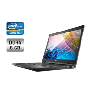 Ультрабук Dell Latitude 5490 / 14" (1366x768) TN / Intel Core i5-8250U (4 (8) ядра по 1.6 - 3.4 GHz) / 8 GB DDR4 / 480 GB SSD / Intel UHD Graphics 620 / WebCam / Windows 10 б/в