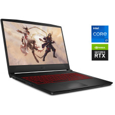 Ігровий ноутбук MSI Katana GF76 12UD / 17.3" (1920x1080) IPS / Intel Core i7-12700H (14 (20) ядер по 3.5 - 4.7 GHz) / 16 GB DDR4 / 256 GB SSD / nVidia GeForce RTX 3050 Ti, 4 GB GDDR6, 128-bit / WebCam / Win 11 Home б/в