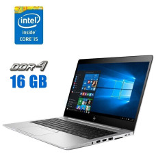 Ультрабук HP EliteBook 840 G6 / 14" (1920x1080) IPS / Intel Core i5-8250U (4 (8) ядра по 1.6 - 3.4 GHz) / 16 GB DDR4 / 480 GB SSD / Intel UHD Graphics 620 / WebCam б/в