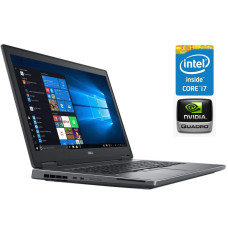 Робоча станція Dell 7730 / 17.3" IPS / Core i7-8850H (6(12) ядер по 2.6-4.3GHz) / 32GB DDR4 / 256GB SSD / Quadro P3200, 6GB / WebCam / Win 10 Pro б/в