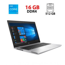 Ноутбук HP ProBook 650 G4 / 15.6" (1920x1080) TN / Intel Core i5-8250U (4 (8) ядра по 1.6 - 3.4 GHz) / 16 GB DDR4 / 512 GB SSD / Intel HD Graphics 620 / WebCam б/в
