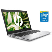 Ноутбук HP ProBook 650 G4 / 15.6" (1366x768) TN / Intel Core i7-8550U (4 (8) ядра по 1.8 - 4.0 GHz) / 8 GB DDR4 / 120 GB SSD + 500 GB HDD / Intel UHD Graphics 620 / WebCam б/в