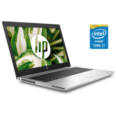 Ноутбук HP ProBook 650 G4 / 15.6" (1366x768) TN / Intel Core i7-8550U (4 (8) ядра по 1.8 - 4.0 GHz) / 8 GB DDR4 / 120 GB SSD + 500 GB HDD / Intel UHD Graphics 620 / WebCam б/в