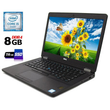 Ноутбук Dell Latitude E5470 / 14" IPS / Core i5-6440HQ (4 ядра по 2.6-3.5GHz) / 8GB DDR4 / 256GB SSD / HD Graphics 530 / WebCam б/в