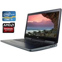 Робоча станція Dell 7710 / 17.3" IPS / Core i5-6300HQ (4 ядра по 2.3-3.2GHz) / 16GB DDR4 / 512GB SSD / Radeon R9 M375X, 2GB / Win 10 Pro б/в
