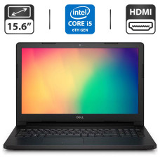 Ноутбук Б-клас Dell Latitude 3570 / 15.6" TN / Core i5-6200U (2(4) ядра по 2.3-2.8GHz) / 4GB DDR3 / 500GB HDD /HD Graphics 520 / WebCam / HDMI б/в