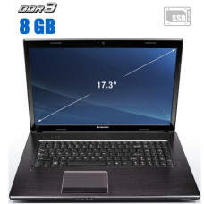 Ноутбук Б-класс Lenovo G770 / 17.3" TN / Core i3-2330M (2(4) ядра по 2.2GHz) / 8GB DDR3 / 1000GB HDD / HD Graphics 3000 / WebCam б/в