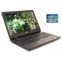Ноутбук Dell Latitude E5540 / 15.6" (1366x768) TN / Intel Core i5-4200U (2 (4) ядра по 1.6 - 2.6 GHz) / 8 GB DDR3 / 240 GB SSD / Intel HD Graphics 4400 / WebCam / DVD-ROM / Win 10 Pro б/в