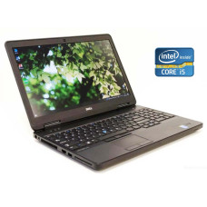 Ноутбук Dell Latitude E5540 / 15.6" (1366x768) TN / Intel Core i5-4200U (2 (4) ядра по 1.6 - 2.6 GHz) / 8 GB DDR3 / 240 GB SSD / Intel HD Graphics 4400 / WebCam / DVD-ROM / Win 10 Pro б/в
