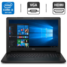 Ноутбук Б-класс Dell Latitude 3570 / 15.6" TN / Core i3-6100U (2(4) ядра по 2.3GHz) / 4GB DDR3 / 500GB HDD / HD Graphics 520 / WebCam б/в