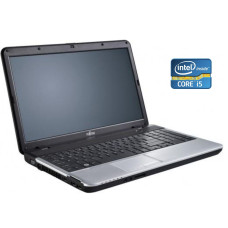 Ноутбук Fujitsu FJNBB0F / 15.6" (1366x768) TN / Intel Core i5-2410M (2 (4) ядра по 2.3 - 2.9 GHz) / 8 GB DDR3 / 240 GB SSD / Intel HD Graphics 3000 / WebCam / Win 10 Pro б/в