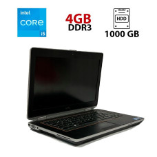 Ноутбук Dell Latitude E6420 / 15.6" (1366x768) TN / Intel Core i5-2430M (2 (4) ядра по 2.4 - 3.0 GHz) / 4 GB DDR3 / 1000 GB HDD / Intel HD Graphics 3000 / No WebCam б/в