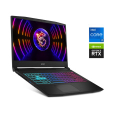 Ігровий ноутбук MSI Katana 15 B12VGK / 15.6" (1920x1080) IPS / Intel Core i7-12650H (10 (16) ядер по 3.5 - 4.7 GHz) / 16 GB DDR4 / 1000 GB SSD / nVidia GeForce RTX 4070, 8 GB GDDR6, 128-bit / WebCam б/в