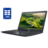 Ноутбук Acer Aspire E5-575-33BM / 15.6" TN / Core i3-7100U (2(4) ядра по 2.4GHz) / 8GB DDR4 / 256GB SSD / HD Graphics 620 / WebCam / DVD-ROM / Win 10 Home б/в