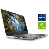 Мобільна робоча станція Dell Precision 7760 / 17.3" (3840x2160) IPS / Intel Xeon W-11955M (8 (16) ядер по 2.6 - 5.0 GHz) / 64 GB DDR4 / 1000 GB SSD / nVidia RTX A5000, 16 GB GDDR6, 256-bit / WebCam / Win 11 Pro б/в