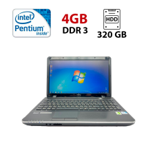 Ноутбук Fujitsu LifeBook AH531 / 15.6" (1366x768) TN / Intel Pentium B960 (2 ядра по 2.2 GHz) / 4 GB DDR3 / 320 GB HDD / Intel HD Graphics 2nd Generation / WebCam б/в