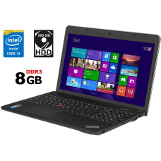 Ноутбук Lenovo ThinkPad E540 / 15.6" TN / Intel Core i3-4000M (2(4) ядра по 2.4GHz) / 8GB DDR3 / 500GB HDD / HD Graphics 4600 / WebCam / Fingerprint / HDMI б/в