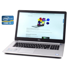 Ноутбук Dell Inspiron 5770 / 17.3" (1920x1080) IPS / Intel Core i5-8250U (4 (8) ядра по 1.6 - 3.4 GHz) / 8 GB DDR4 / 240 GB SSD / Intel UHD Graphics 620 / WebCam / DVD-ROM / Win 10 Pro б/в